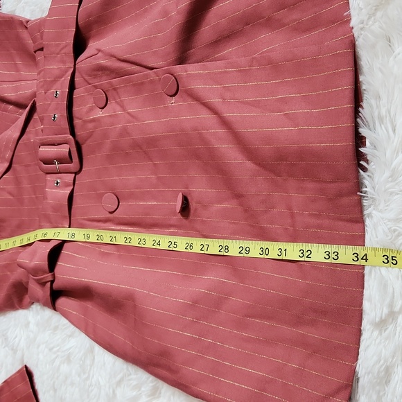 Adelyn Rae Kayla Pinstripe Blazer Dress - Picture 13 of 14